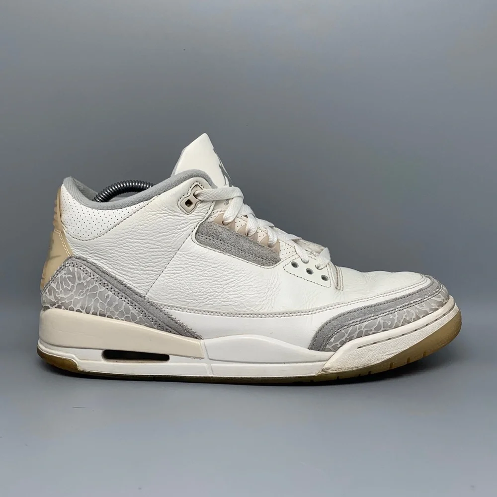 Jordan 3 Retro Craft Ivory Basketball Shoes FJ9479-100 Men’s Sz‎ 11